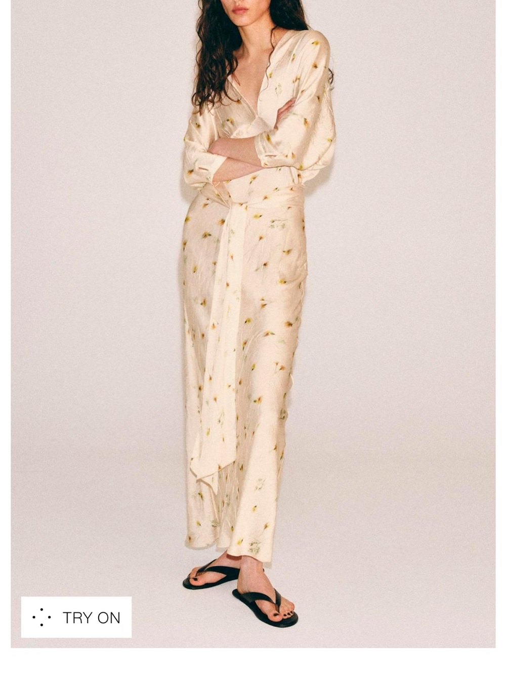 ZARA COLLECTION PRINTED MAXI DRESS- NEVER WORN